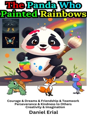 cover image of The Panda Who Painted Rainbow
